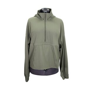 Born Primitive Weekender 1/2 Zip Pullover Hoodie Women's 2XL Relaxed Fit Crop‎